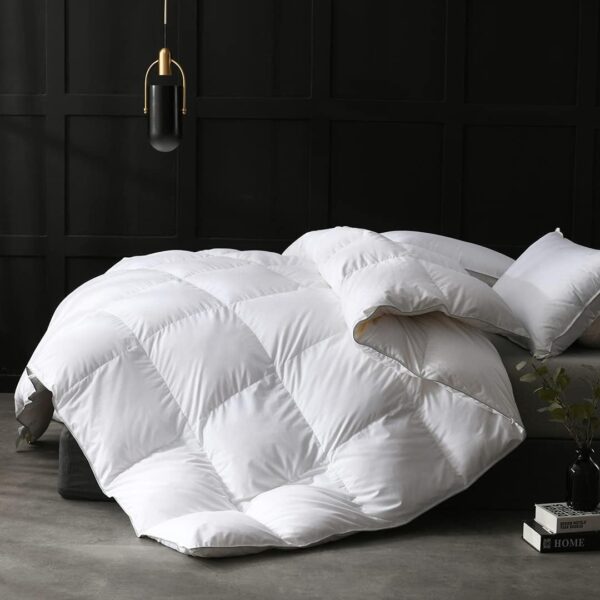 Oversized King Down Fiber Comforter Soft All Season Duvet Insert