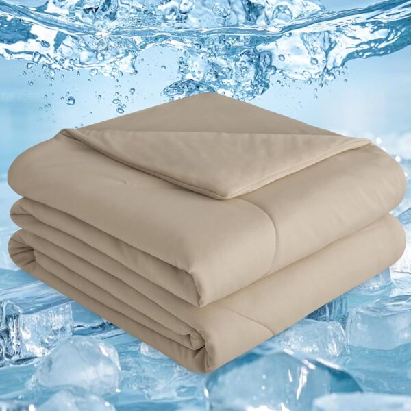 Double-Side Cooling Comforter King Lightweight Cold Fabric Blanket