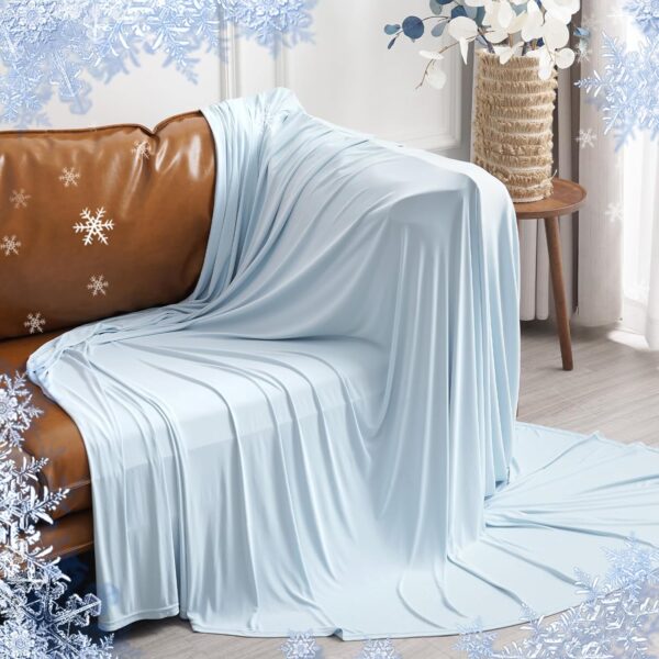 Reversible Cooling Blanket King Size Ultra Thin Summer Blanket