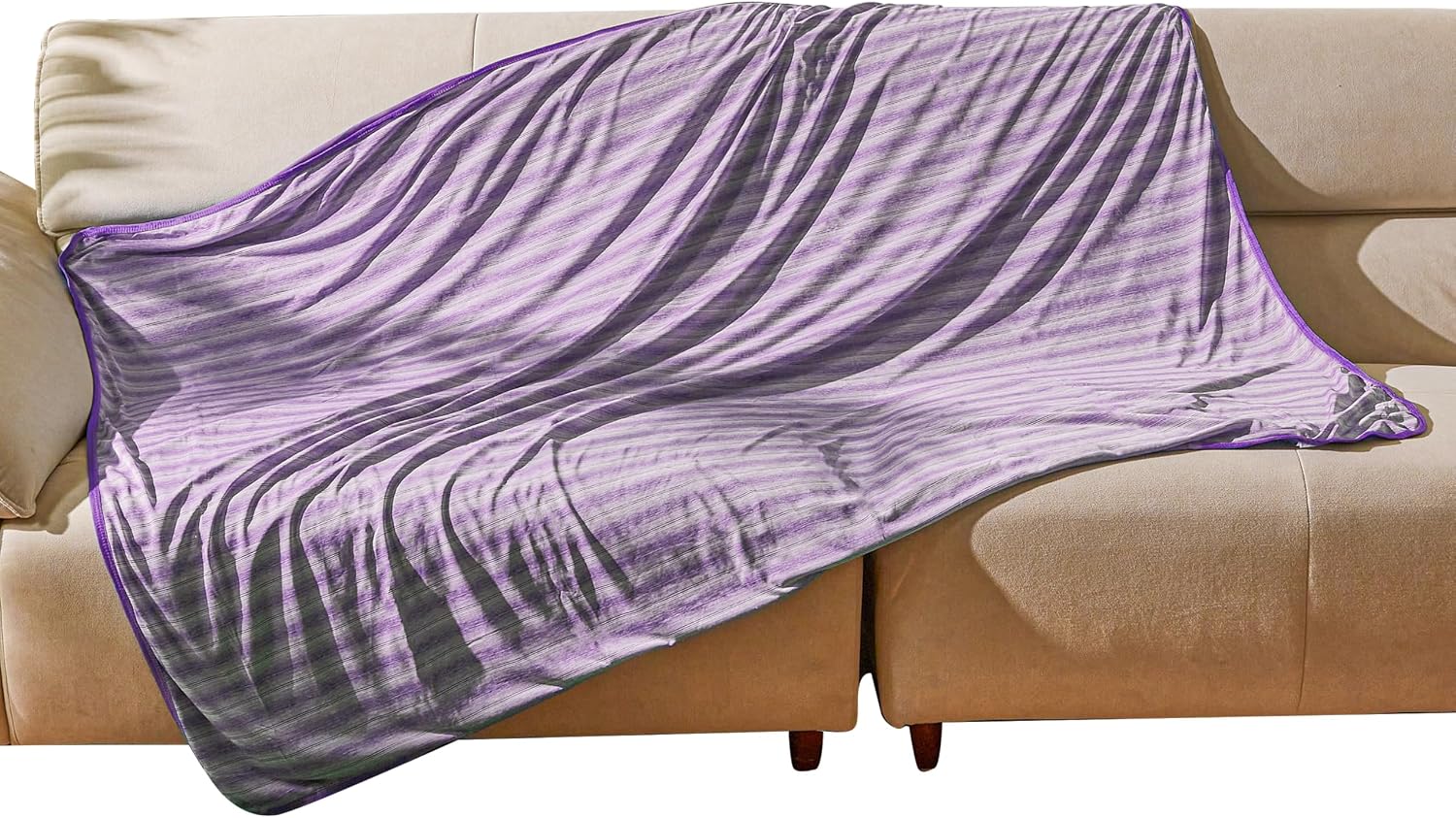 Cooling Blanket for Hot Lightweight Breathable Summer Blanket