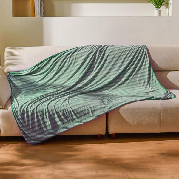 Cooling Blanket for Warm  Thin Lightweight Sofa Throw